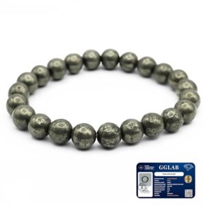 Astrotalk Raw Pyrite Bracelet | Certificate of Authenticity